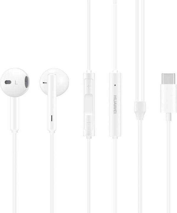 Actual product image Huawei CM33 Type-C Stereo Headset, White (Bulk Pack) (ANC, Cable)