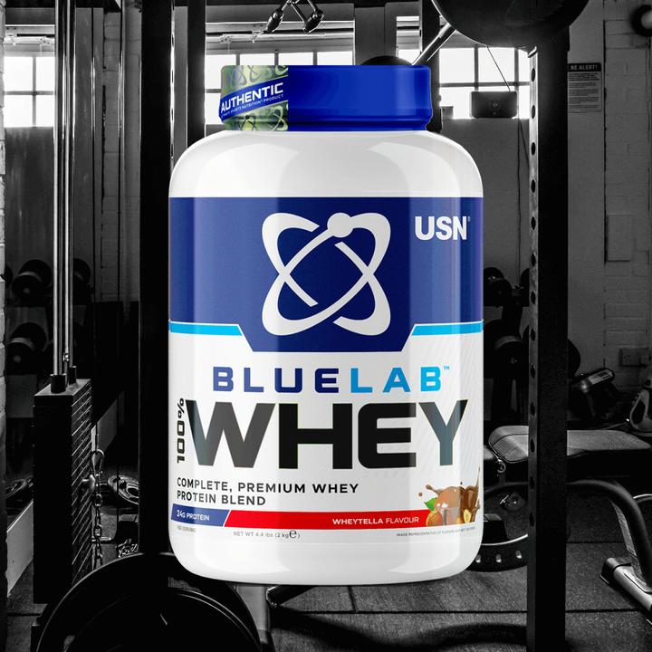 Actual product image USN Blue Lab 100% Whey Protein (Wheytella, 1 pcs., 2000 g)