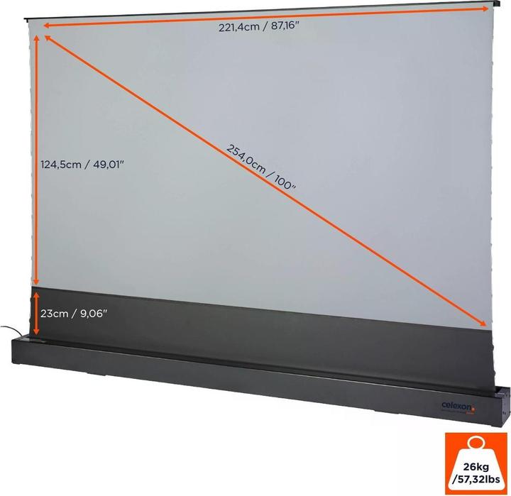 Actual product image Celexon CLR HomeCinema UST (100", 16:9)