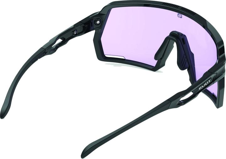 Actual product image Rudy Project Kelion Impactx? (Black Gloss, Laser Purple)