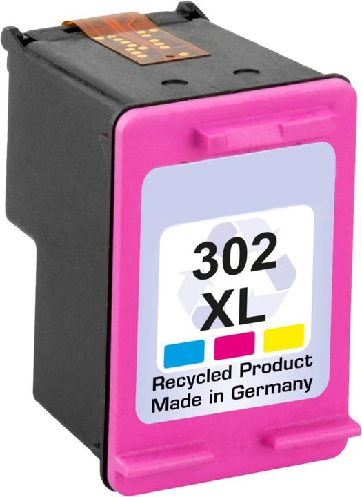 Image du produit Plutoos HP 302 XL Cartouche XXL compatible couleur F6U67AE (Color)