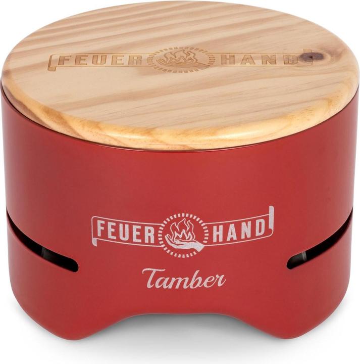 Actual product image Feuerhand Table Grill Tamber, Ruby Red (20 cm)