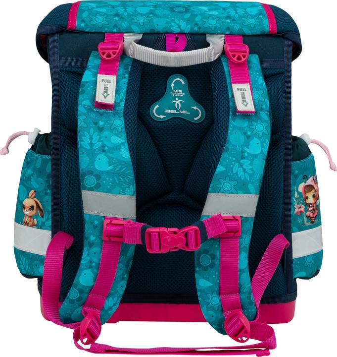 Image du produit Belmil Classy Schulranzen Set 4teilig mit Brustgurt (19 l)