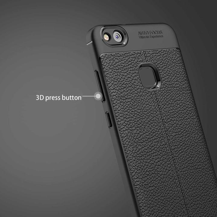 Produktbild Cadorabo TPU Cover Kunstleder Struktur (Huawei P10 Lite)