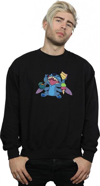 Actual product image Disney Mens Lilo And Sitch Munchies Sweatshirt (XL)