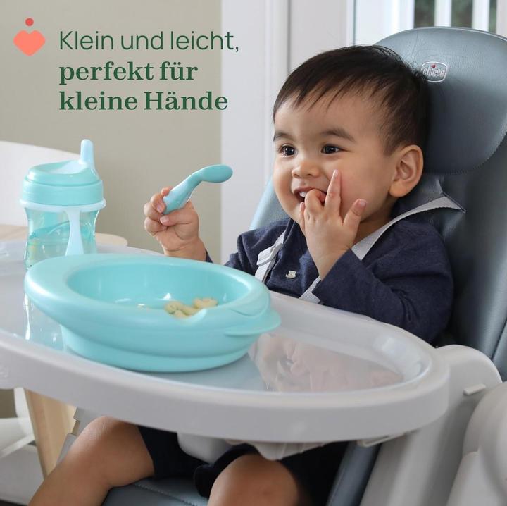 Produktbild Chicco Erster türkisfarbener Löffel ab 8 Monaten