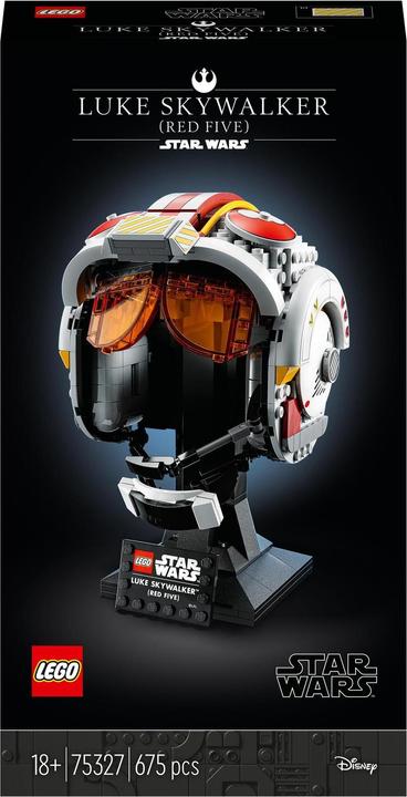Actual product image LEGO Luke Skywalker helmet (75327, LEGO Star Wars)