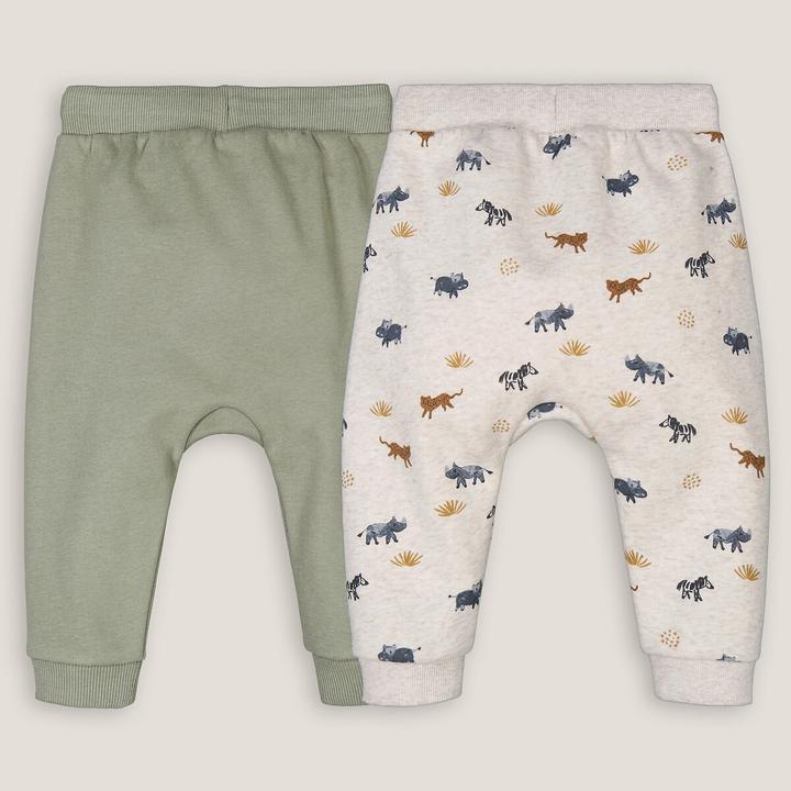 Image du produit La Redoute Collections Lot de 2 joggpants en sweatware (74)