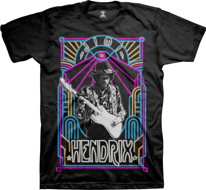 Jimi Hendrix Electric Ladyland Neon TShirt