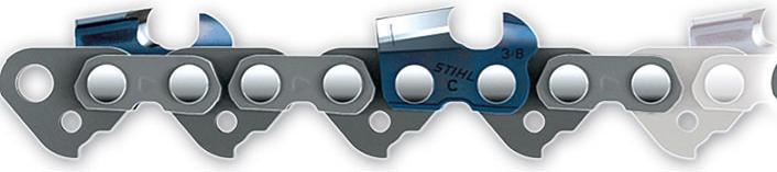 Image du produit Stihl 36210000091 Chaîne de tronçonneuse 36 RS (burin complet) 3/8 " 1,6 91 maillons