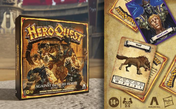 Actual product image Hasbro Heroquest L'Orda Degli Ogre