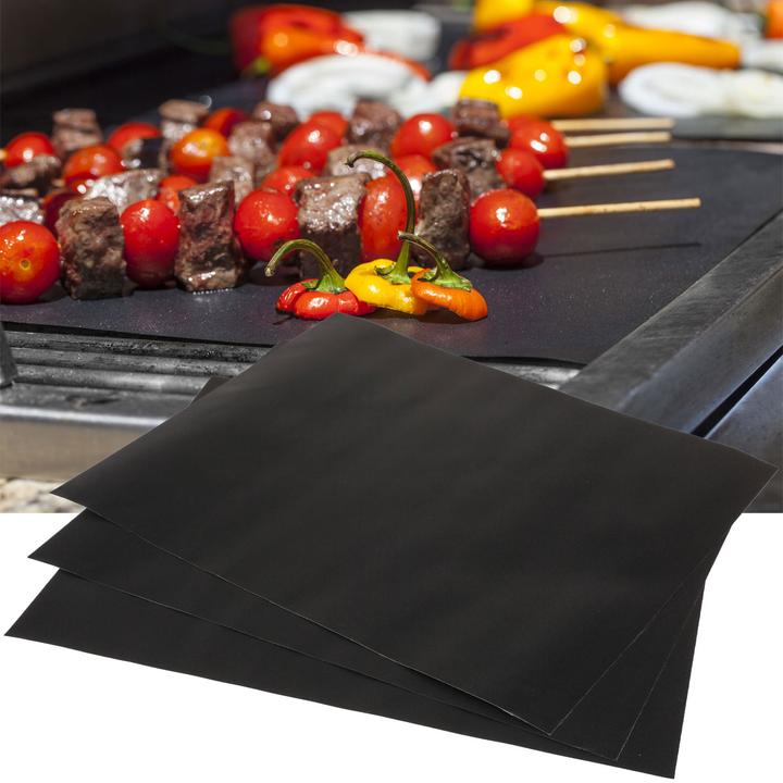 Produktbild Out of the blue Grill- und Backmatte, wiederverwendbar, 3er-Set (40 x 33 cm)