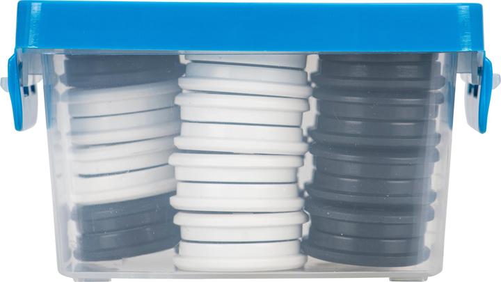 Actual product image Betzold Grip magnets in plastic box (40 x)