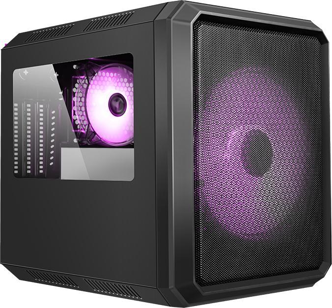 Immagine prodotto Itek Boitier Cube Micro ATX QBO 8 Evo RGB avec fenêtre (Noir) (mATX, Mini-ATX)