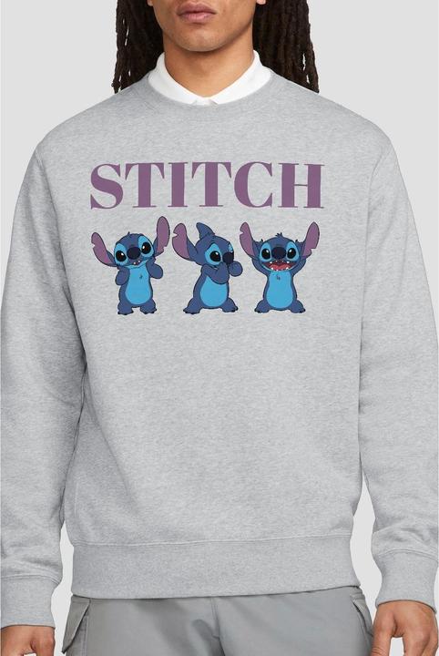 Immagine prodotto Lilo & Stitch Felpa Cucitura Triplo Adulto Unisex (L)