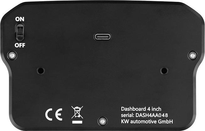 Productafbeelding Ascher Racing Dashboard 4"