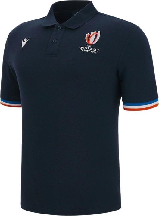 Actual product image Macron polo hirt piqué rwc france 2023 (S)