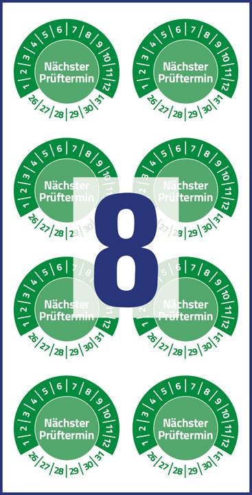 Actual product image Avery Test badges