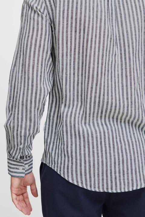 Produktbild Casual Friday CFAnton LS BD striped linen mix shirt 20504974 (L)
