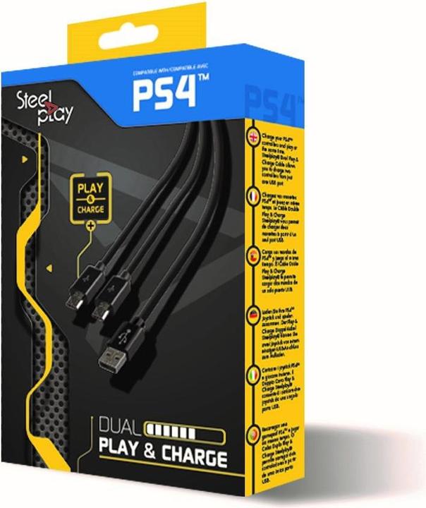 Produktbild Steelplay Ladekabel (PS4)