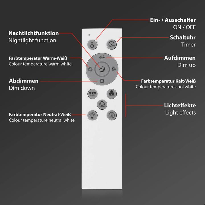 Image du produit Briloner Panneau LED (2400 lm)