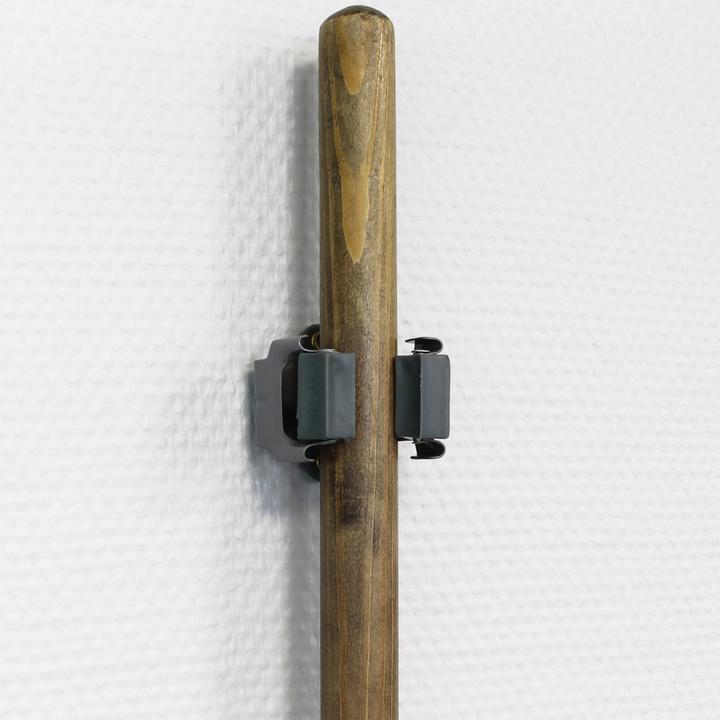 Actual product image Wiltec 20x Steel Wall Mounted Mop Organiser Broom Holder Wall Mount Broom Hanger