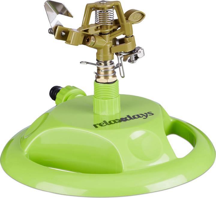 Relaxdays Impact Garden Sprinkler (Circular sprinkler)