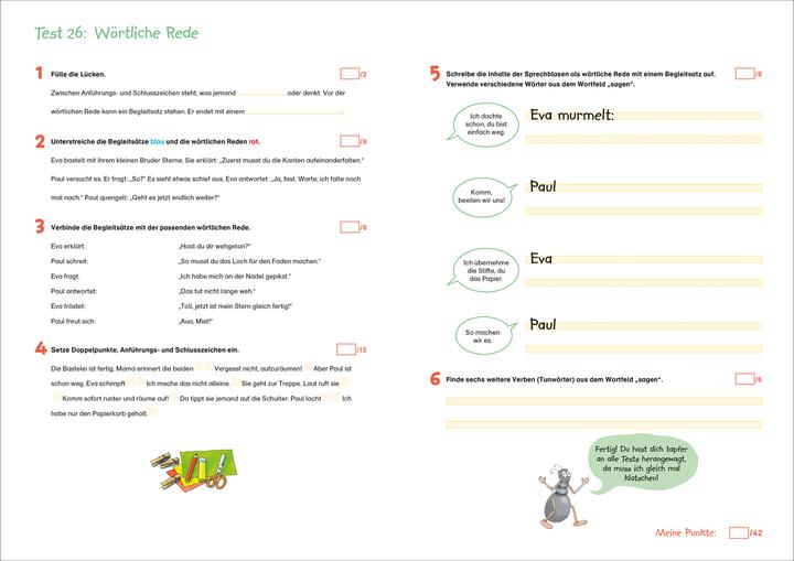 Valori nutrizionali e ingredienti Tessloff Fit für Deutsch 3. Klasse. Mein Testheft (Tedesco, Julia Meyer, Guido Wandrey, 2023)