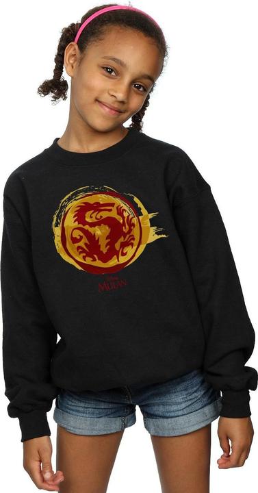 Immagine prodotto Disney Mulan Courage Dragon Symbol Felpa Ragazze (152, 158)