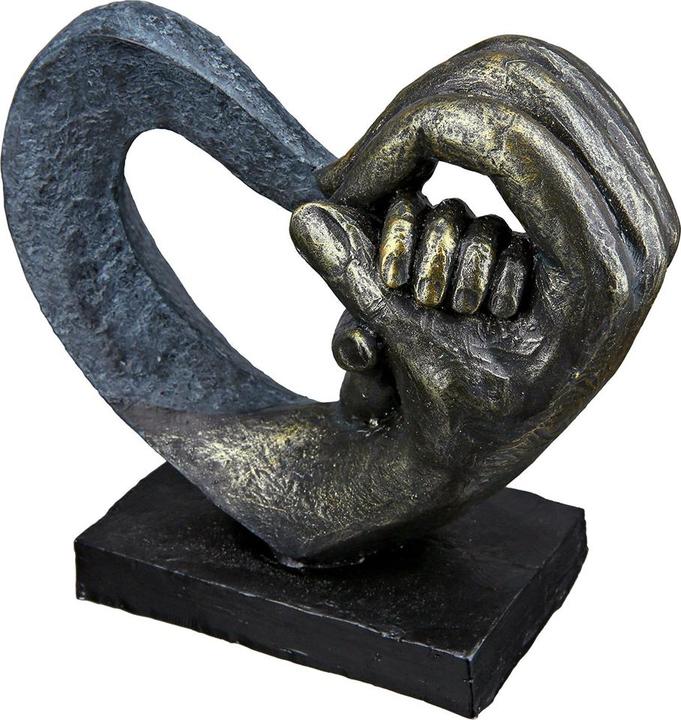 Actual product image Gilde Poly sculpture Hands of Love