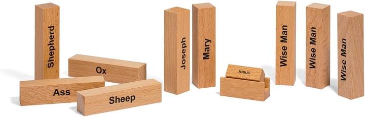 Image du produit Corpus Delicti Minimal Nativity Set - puristische Krippe