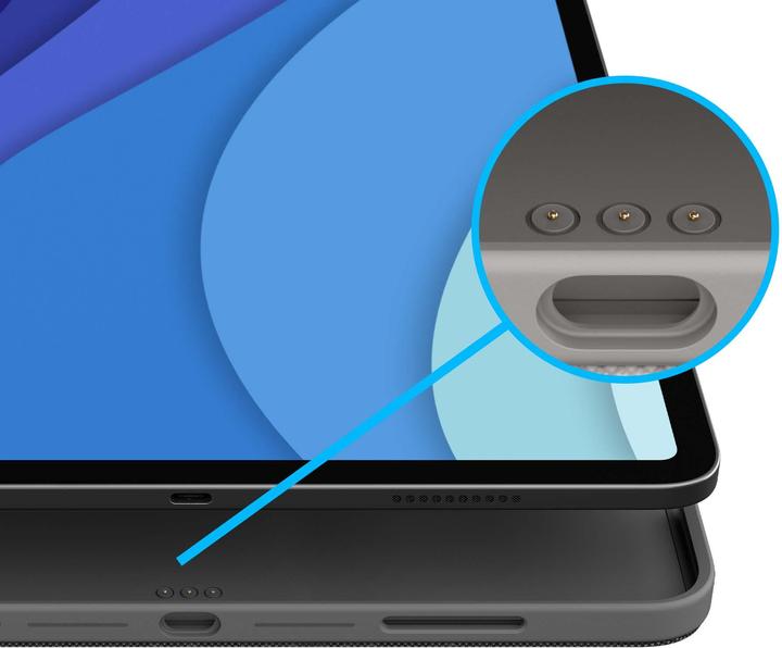 Produktbild Logitech Combo Touch (CH, iPad Pro 12.9 2021 (5. Gen), iPad Pro 12.9 2022 (6. Gen))