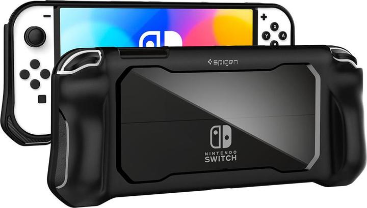 Immagine prodotto Spigen Rugged Armor Nintendo Switch OLED Nero Opaco (Switch OLED)