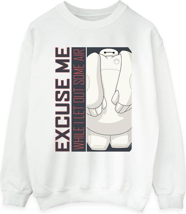Immagine prodotto Disney Big Hero 6 Baymax Excuse Me Some Air Felpa Donna (XXL)