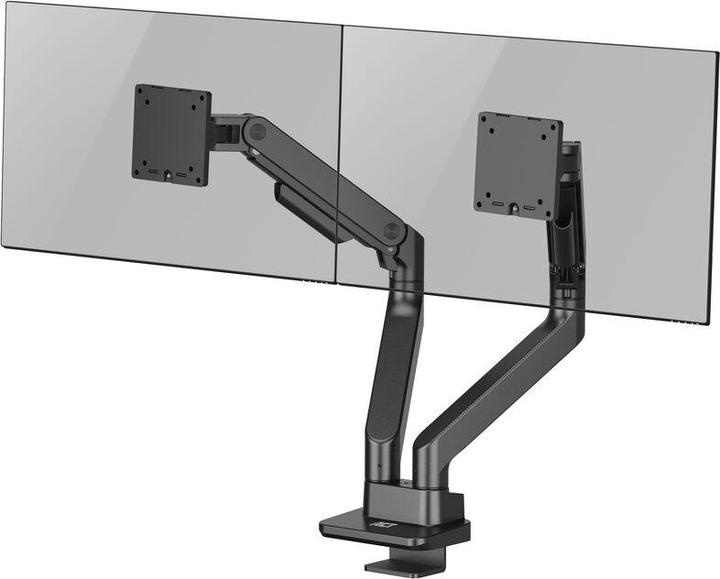 Produktbild Dual monitor arm office premium, with gas spring (Tisch, 35")