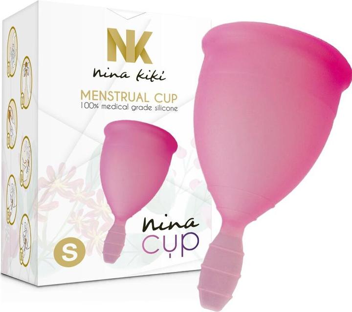 Nina Kiki Nina Cup Menstrual Cup Gr?Sse Rosa (S)