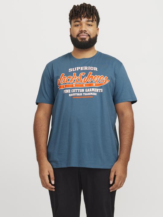 Immagine prodotto Jack & Jones Jjelogo Tee Ss O-Neck 2 Col Aw24 S Pls (7XL)