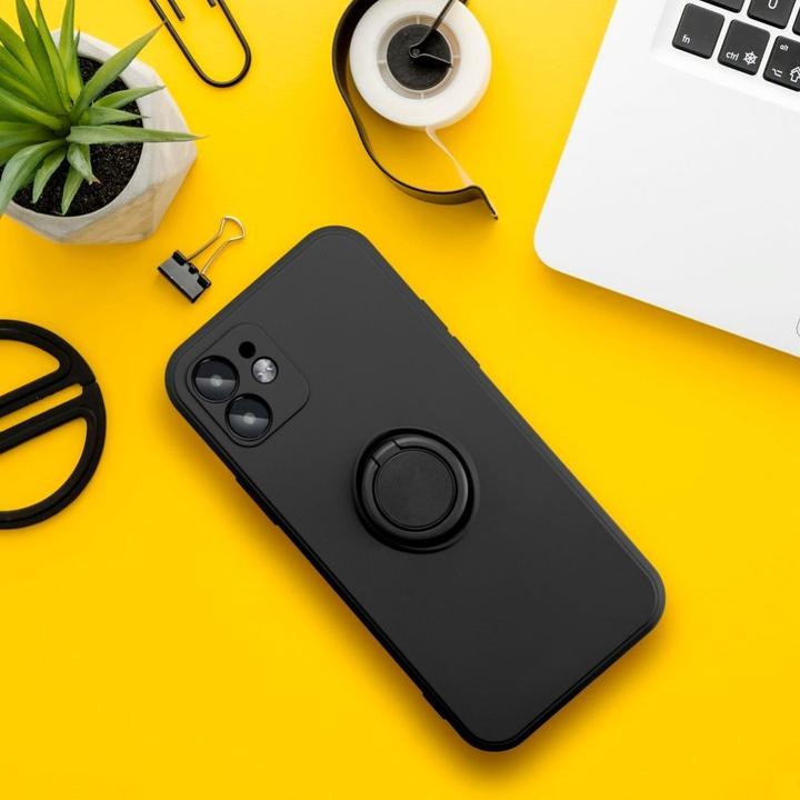 Produktbild OEM Back panel cover SILICONE RING case for SAMSUNG A16 5G / A16 4G black