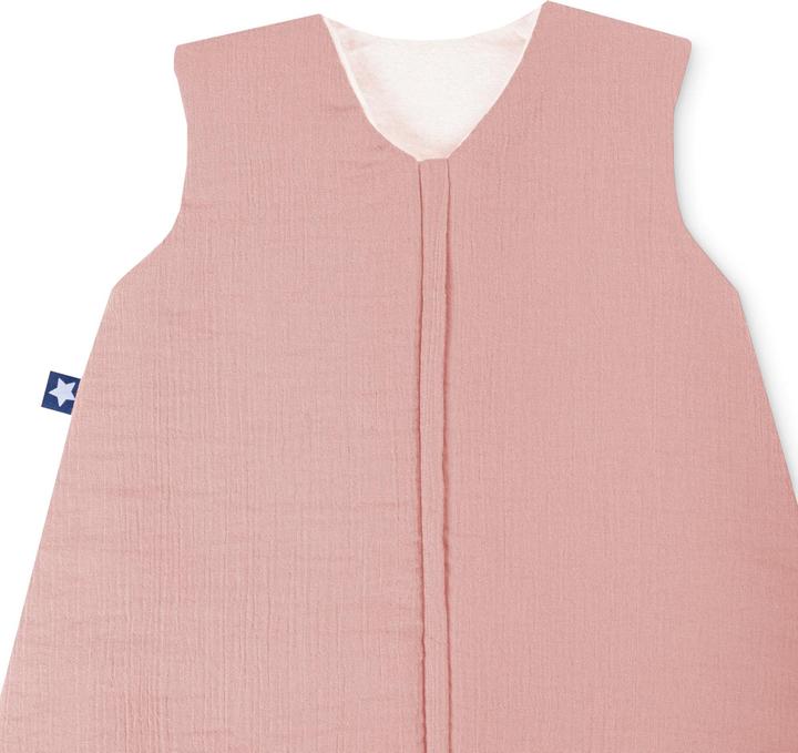 Produktbild Julius Zöllner Schlafsack Jumper Musselin, Dusty Rose (80 cm)