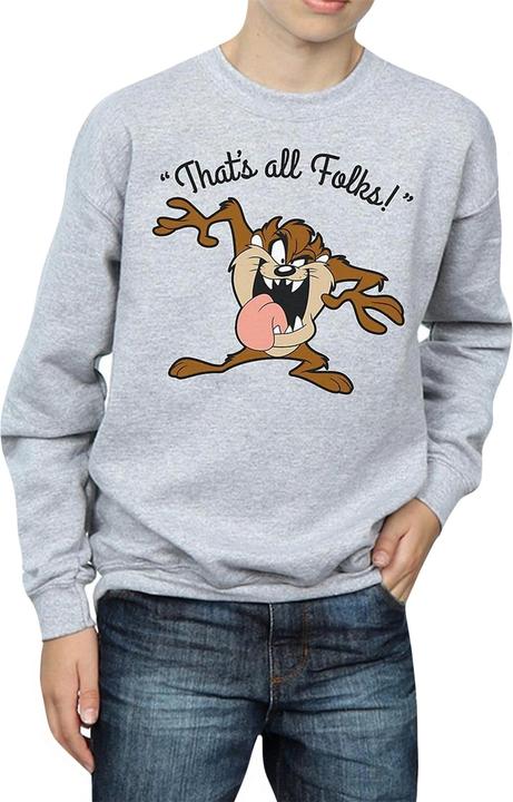 Immagine prodotto Looney Tunes Felpa Boys That's All Folks - Diavolo della Tasmania (116)
