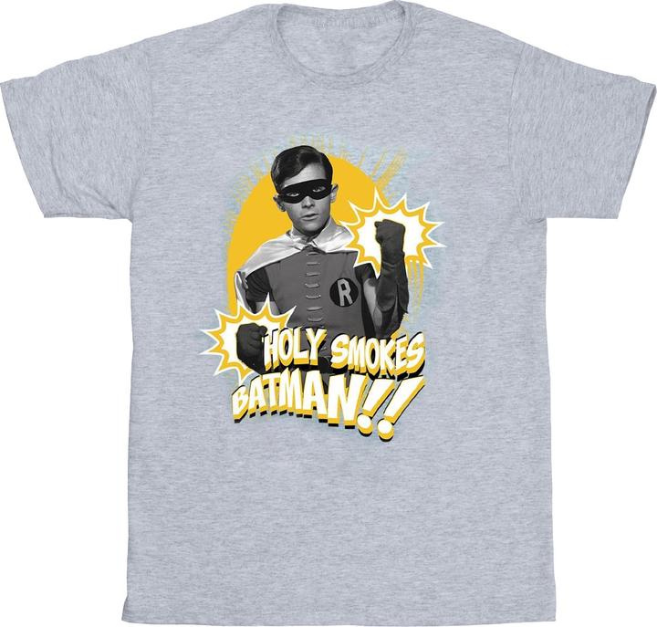 Immagine prodotto Maglietta Garçons Batman Serie TV Robin Holy Smokes (152, 158)
