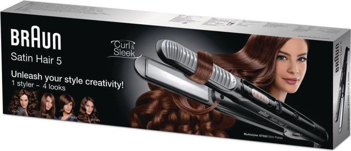 Actual product image Braun Satin Hair 5 Multistyler ST 550 (Straightening iron)