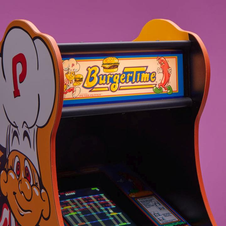 Image du produit Numskull Cabinet d'arcade à l'échelle 1 - Burger Time