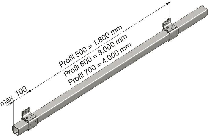 Produktbild Helm Rollapparat zweipaarig 524Ri für persönliche Schutzausrüstung,verzinkt,gelb