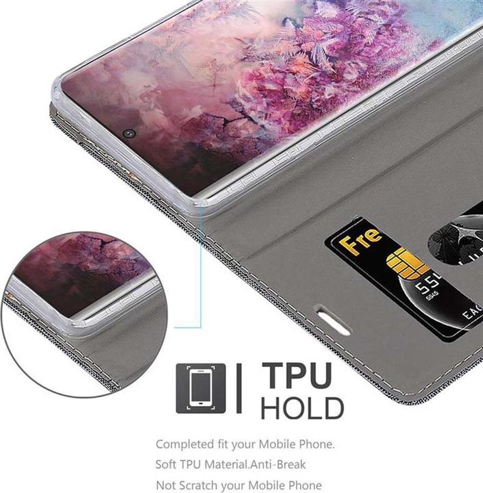 Actual product image Cadorabo Book Jeans Optics Cover (Samsung Galaxy Note 10+)