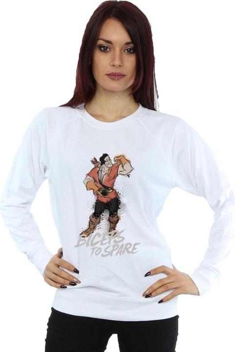 Immagine prodotto Disney Beauty And The Beast Gaston Biceps To Spare Felpa Donna (S)
