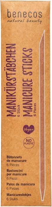 Benecos Manikürstäbchen - 6 Stück -