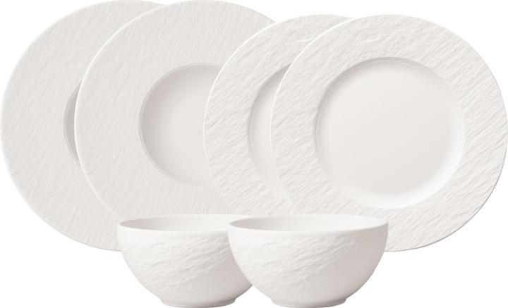 Actual product image Villeroy & Boch Starter set 6 pcs. EC Manufacture Rock blanc (6 Piece)