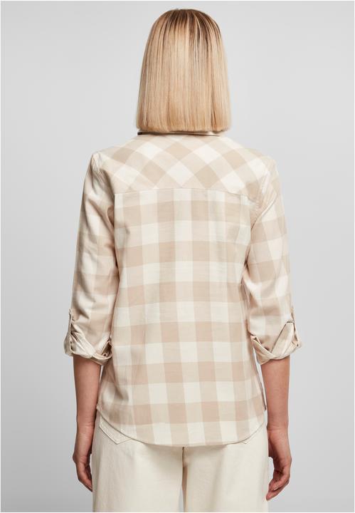Image du produit Urban Classics Chemise femme en flanelle à carreaux Turnup - 1180 (XXL)