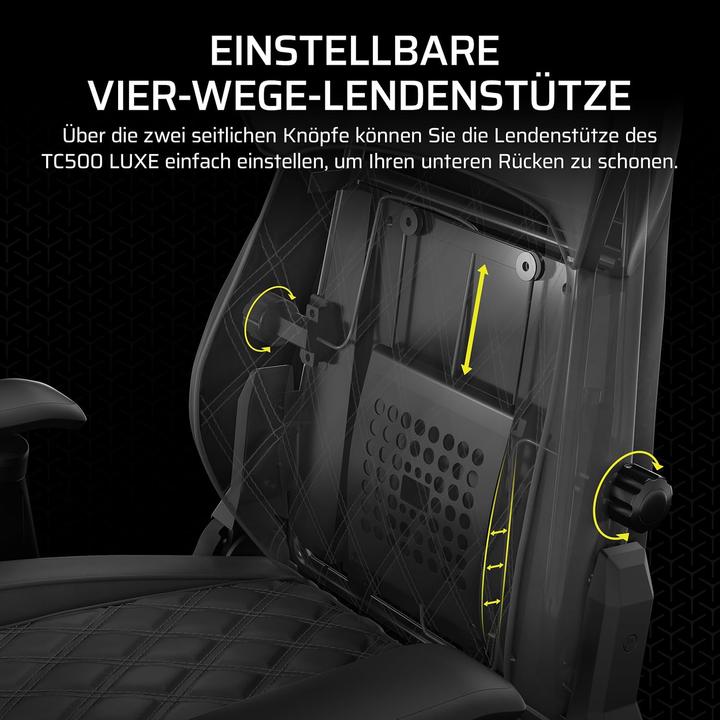 Actual product image Corsair TC500 LUXE Gaming Chair - Shadow